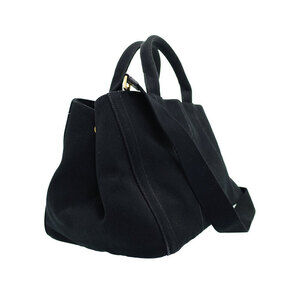 Prada Tote Canapa Bag Jeweled